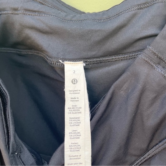 Lululemon 2 Pace Rival Skirt • black skort - Picture 11 of 12